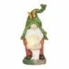 Zingz & Thingz Zingz & Thingz 11.75" Polyresin Gnome Holding Orb Solar Statue -Cheap Garden Decor Store unnamed file 10035