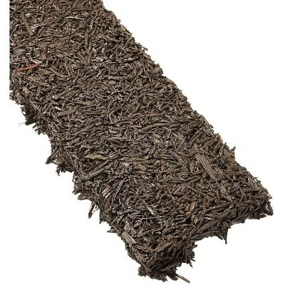 Plow & Hearth - Permanent Mulch Recycled Rubber Border for Gardens & Pathways 6 Plow & Hearth - Permanent Mulch Recycled Rubber Border for Gardens & Pathways - Image 4