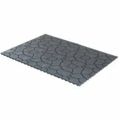 Gardenised Gray Garden Path Track Interlocking Stone Look Design Pathway Tile Floor Paver, Pack of 4 -Cheap Garden Decor Store unnamed file 10064