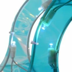 National Tree Company 105 LED Lights Iridescent Santa's Sleigh Festive Holiday Decoration with Reindeer for Indoor or Outdoor Use -Cheap Garden Decor Store unnamed file 10182