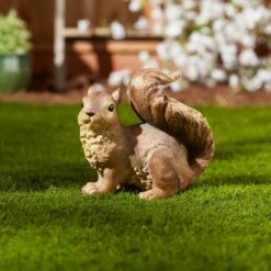 Zingz & Thingz Zingz & Thingz 3.25" Polyresin Curious Squirrel Garden Statue Brown -Cheap Garden Decor Store unnamed file 10212