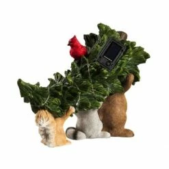 Evergreen 12" Solar Woodland Friends Garden Statuary -Cheap Garden Decor Store unnamed file 10227
