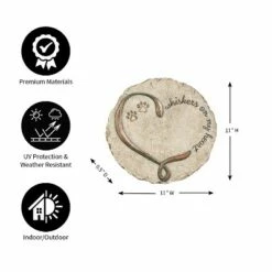 Evergreen Whiskers On My Heart, Garden Stone 12 Evergreen Whiskers On My Heart, Garden Stone -Cheap Garden Decor Store unnamed file 10254