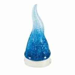 Evergreen 12"H Ceramic Portly Holiday Garden Statuary, Snowman