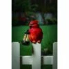 Evergreen Fence Hanger with Solar Lantern, Cardinal 1 Evergreen Fence Hanger with Solar Lantern, Cardinal -Cheap Garden Decor Store unnamed file 10364