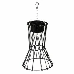 Evergreen Solar Multicolor Lantern with Metal Collapsible Frame, Geometric 11 Evergreen Solar Multicolor Lantern with Metal Collapsible Frame, Geometric -Cheap Garden Decor Store unnamed file 10412