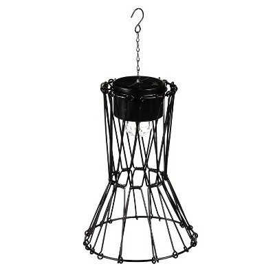 Evergreen Solar Multicolor Lantern with Metal Collapsible Frame, Geometric 6 Evergreen Solar Multicolor Lantern with Metal Collapsible Frame, Geometric - Image 5