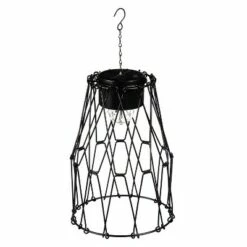 Evergreen Solar Multicolor Lantern with Metal Collapsible Frame, Geometric 12 Evergreen Solar Multicolor Lantern with Metal Collapsible Frame, Geometric -Cheap Garden Decor Store unnamed file 10413