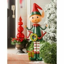 Evergreen 43"H Metal Bouncy Elf Joy Garden Statuary 10 Evergreen 43"H Metal Bouncy Elf Joy Garden Statuary -Cheap Garden Decor Store unnamed file 10486