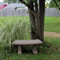 Emsco 16" Resin Garden Bench Statuary - Sand -Cheap Garden Decor Store unnamed file 10502