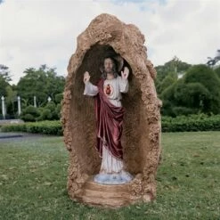 Design Toscano Meditation Grotto Of Sorrento - Beige