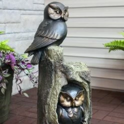 Sunnydaze Decor Sunnydaze Outdoor Polyresin Owl Duo on Tree Stump Patio Lawn and Garden Decorative Accent Statue - 31" 18 Sunnydaze Decor Sunnydaze Outdoor Polyresin Owl Duo on Tree Stump Patio Lawn and Garden Decorative Accent Statue - 31" -Cheap Garden Decor Store unnamed file 10603