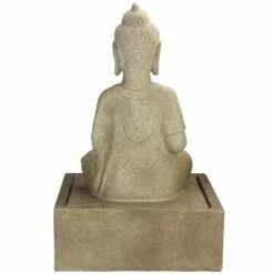 Northlight 28" Prelit LED Praying Buddha Outdoor Patio Garden Water Fountain - Ivory 10 Northlight 28" Prelit LED Praying Buddha Outdoor Patio Garden Water Fountain - Ivory -Cheap Garden Decor Store unnamed file 10615