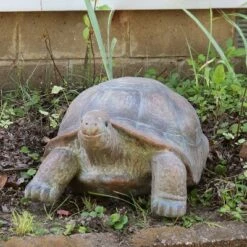 Sunnydaze Decor Sunnydaze Indoor/Outdoor Glass Fiber Reinforced Concrete Talia the Tortoise Patio Garden Yard Entryway Decorative Statue - 29" -Cheap Garden Decor Store unnamed file 10621