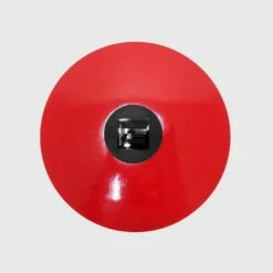 Disney 17" Mickey Mouse Solar Power Ceramic Garden Stool Red