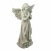 Northlight 29.5" Angel Standing in Prayer Outdoor Garden Statue