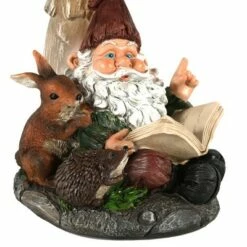 Sunnydaze Decor Sunnydaze Bernard the Bookworm Resin Indoor/Outdoor Garden Gnome with Mushroom and Solar Light - 16" H 14 Sunnydaze Decor Sunnydaze Bernard the Bookworm Resin Indoor/Outdoor Garden Gnome with Mushroom and Solar Light - 16" H -Cheap Garden Decor Store unnamed file 10664