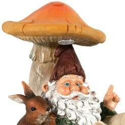 Sunnydaze Decor Sunnydaze Bernard the Bookworm Resin Indoor/Outdoor Garden Gnome with Mushroom and Solar Light - 16" H 15 Sunnydaze Decor Sunnydaze Bernard the Bookworm Resin Indoor/Outdoor Garden Gnome with Mushroom and Solar Light - 16" H -Cheap Garden Decor Store unnamed file 10665