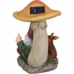 Sunnydaze Decor Sunnydaze Bernard the Bookworm Resin Indoor/Outdoor Garden Gnome with Mushroom and Solar Light - 16" H 18 Sunnydaze Decor Sunnydaze Bernard the Bookworm Resin Indoor/Outdoor Garden Gnome with Mushroom and Solar Light - 16" H -Cheap Garden Decor Store unnamed file 10668