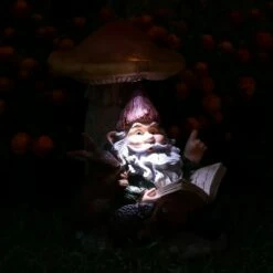 Sunnydaze Decor Sunnydaze Bernard the Bookworm Resin Indoor/Outdoor Garden Gnome with Mushroom and Solar Light - 16" H 19 Sunnydaze Decor Sunnydaze Bernard the Bookworm Resin Indoor/Outdoor Garden Gnome with Mushroom and Solar Light - 16" H -Cheap Garden Decor Store unnamed file 10669