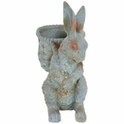 Sunnydaze Decor Sunnydaze 17" Roman the Carrot Collector Rabbit Indoor/Outdoor Statue Figurine - Patio, Lawn and Garden Decoration -Cheap Garden Decor Store unnamed file 10691