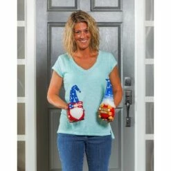 Evergreen Flag Beautiful God Bless America Ceramic Gnome Garden Statue - 4 x 4 x 10 Inches -Cheap Garden Decor Store unnamed file 10702