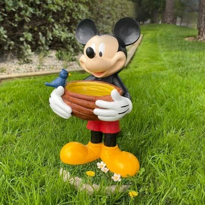 Disney 22" Mickey Mouse Birdbath Resin/Stone Statue 5 Disney 22" Mickey Mouse Birdbath Resin/Stone Statue - Image 3
