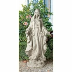 Design Toscano The Blessed Virgin Mary Heavens Light Statue - Off-White