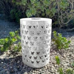 Disney 17" Mickey Mouse Solar Power Ceramic Garden Stool White 6 Disney 17" Mickey Mouse Solar Power Ceramic Garden Stool White -Cheap Garden Decor Store unnamed file 10716