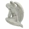 Northlight 17" Gray Graceful Sitting Angel Outdoor Garden Statue 1 Northlight 17" Gray Graceful Sitting Angel Outdoor Garden Statue -Cheap Garden Decor Store unnamed file 10722