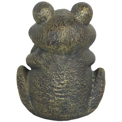 Sunnydaze Decor Sunnydaze 14" Indoor/Outdoor 3 Wise Frogs Statue Trio Set - Hear no Evil, See No Evil, Speak No Evil 8 Sunnydaze Decor Sunnydaze 14" Indoor/Outdoor 3 Wise Frogs Statue Trio Set - Hear no Evil, See No Evil, Speak No Evil - Image 6
