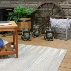 Sunnydaze Decor Sunnydaze 14" Indoor/Outdoor 3 Wise Frogs Statue Trio Set - Hear no Evil, See No Evil, Speak No Evil 15 Sunnydaze Decor Sunnydaze 14" Indoor/Outdoor 3 Wise Frogs Statue Trio Set - Hear no Evil, See No Evil, Speak No Evil -Cheap Garden Decor Store unnamed file 10732