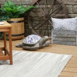 Sunnydaze Decor Sunnydaze 20" Sofia the Sophisticated Concrete Mosaic Sea Turtle Indoor/Outdoor Statue -Cheap Garden Decor Store unnamed file 10737