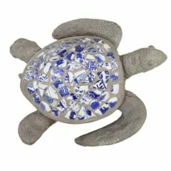 Sunnydaze Decor Sunnydaze 20" Sofia the Sophisticated Concrete Mosaic Sea Turtle Indoor/Outdoor Statue -Cheap Garden Decor Store unnamed file 10738