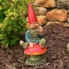 Sunnydaze Decor Sunnydaze Adam the Playful Resin Indoor/Outdoor Garden Gnome with Butterfly Outdoor Lawn Statue - 14" H 1 Sunnydaze Decor Sunnydaze Adam the Playful Resin Indoor/Outdoor Garden Gnome with Butterfly Outdoor Lawn Statue - 14" H -Cheap Garden Decor Store unnamed file 10748