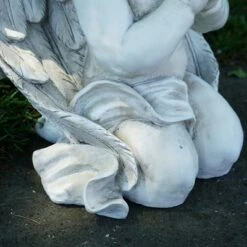 Northlight 13.5" Kneeling Praying Cherub Angel Religious Outdoor Patio Garden Statue - Gray 7 Northlight 13.5" Kneeling Praying Cherub Angel Religious Outdoor Patio Garden Statue - Gray -Cheap Garden Decor Store unnamed file 10763