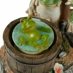 Zingz & Thingz Zingz & Thingz 9.5" Polyresin Rotating Frog Solar Garden Décor Statue 9 Zingz & Thingz Zingz & Thingz 9.5" Polyresin Rotating Frog Solar Garden Décor Statue -Cheap Garden Decor Store unnamed file 10773