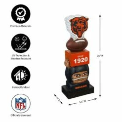 Evergreen Chicago Bears, Vintage Garden Statue -Cheap Garden Decor Store unnamed file 10793