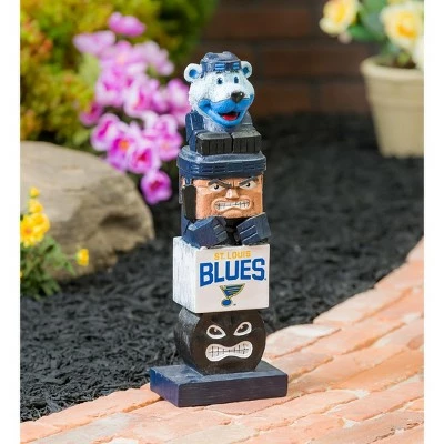 Evergreen NHL St. Louis Blues FigurineTiki Totem, Team Colors, One Size 4 Evergreen NHL St. Louis Blues FigurineTiki Totem, Team Colors, One Size - Image 2