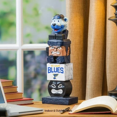 Evergreen NHL St. Louis Blues FigurineTiki Totem, Team Colors, One Size 5 Evergreen NHL St. Louis Blues FigurineTiki Totem, Team Colors, One Size - Image 3