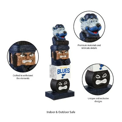 Evergreen NHL St. Louis Blues FigurineTiki Totem, Team Colors, One Size 7 Evergreen NHL St. Louis Blues FigurineTiki Totem, Team Colors, One Size - Image 5