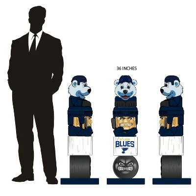 Evergreen NHL St. Louis Blues FigurineTiki Totem, Team Colors, One Size 8 Evergreen NHL St. Louis Blues FigurineTiki Totem, Team Colors, One Size - Image 6