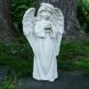 Northlight 20.5" Standing Girl Angel Holding a Bird Outdoor Patio Garden Statue - White 2 Northlight 20.5" Standing Girl Angel Holding a Bird Outdoor Patio Garden Statue - White -Cheap Garden Decor Store unnamed file 10805