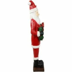 Sunnydaze Decor Sunnydaze Santa Holding Christmas Wreath Outdoor Decorative Holiday Statue, 46.5" 13 Sunnydaze Decor Sunnydaze Santa Holding Christmas Wreath Outdoor Decorative Holiday Statue, 46.5" -Cheap Garden Decor Store unnamed file 10821