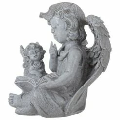 Northlight 8.25" Reading Angels with Book Outdoor Garden Statue -Cheap Garden Decor Store unnamed file 10831
