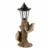 Zingz & Thingz Zingz & Thingz 10" Polyresin Friendly Squirrels Solar Lamp Statue Light Brown -Cheap Garden Decor Store unnamed file 10846