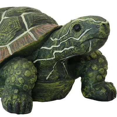 Sunnydaze Decor Sunnydaze Indoor/Outdoor Lifelike Polyresin Terrance the Tortoise Patio Garden Yard Entryway Decorative Statue - 9" - 2pk 4 Sunnydaze Decor Sunnydaze Indoor/Outdoor Lifelike Polyresin Terrance the Tortoise Patio Garden Yard Entryway Decorative Statue - 9" - 2pk - Image 2