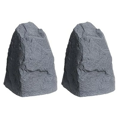 Algreen Receptacle Rock Cover and Decorative Weatherproof Outdoor Garden Accent 21.5 x 18 x 16, Dark Granite (2 Pack) 3 Algreen Receptacle Rock Cover and Decorative Weatherproof Outdoor Garden Accent 21.5 x 18 x 16, Dark Granite (2 Pack)
