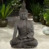 John Timberland Zen Buddha Outdoor Statue 42" High Sitting for Yard Garden Patio Deck Home Entryway Hallway -Cheap Garden Decor Store unnamed file 10907