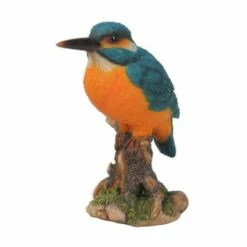HI-LINE GIFT LTD 7.5" Polyresin Kingfisher on Stump Statue Blue - Hi-Line Gift -Cheap Garden Decor Store unnamed file 1091